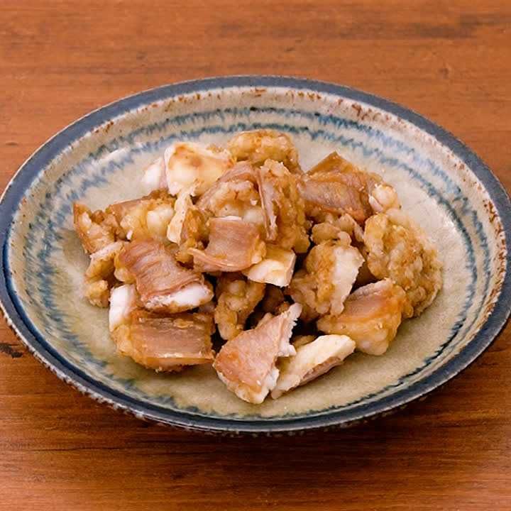 食べたらやみつき 自家製油かすのレシピ動画 作り方 Delish Kitchen